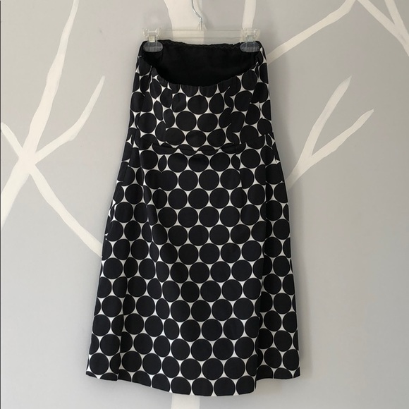 The Limited Black and White Strapless Dress - Picture 3 of 4